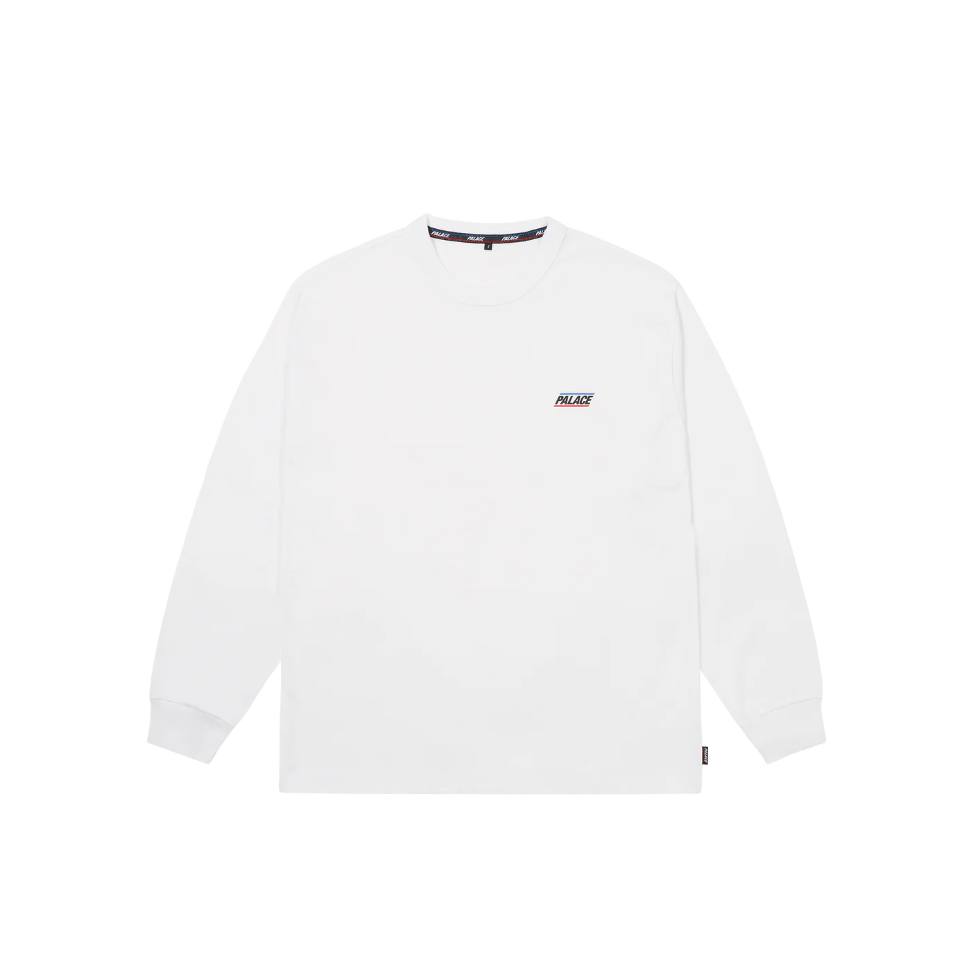 BASICALLY A LONGSLEEVE WHITE PalaceClothing Basically A Longsleeve White