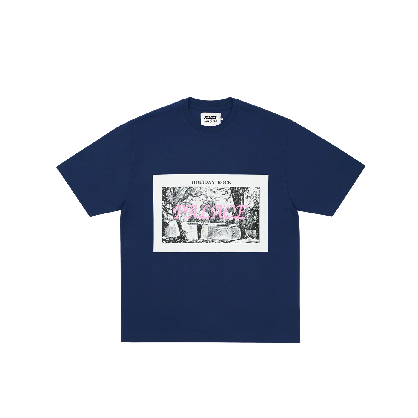 DICK JEWELL T-SHIRT NAVY palacecloth-dick-jewell-t-shirt-navy